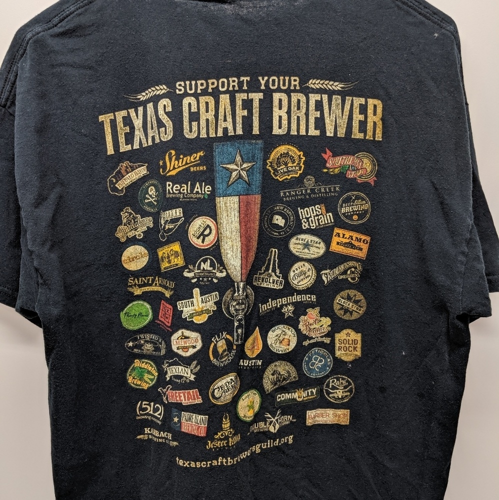 texas craft beer t-shirt